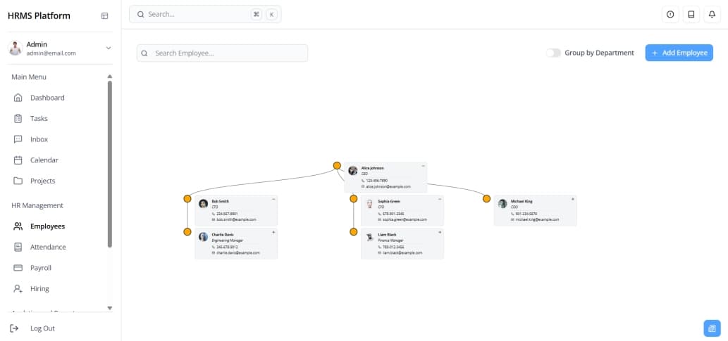 Chatbot screenshot