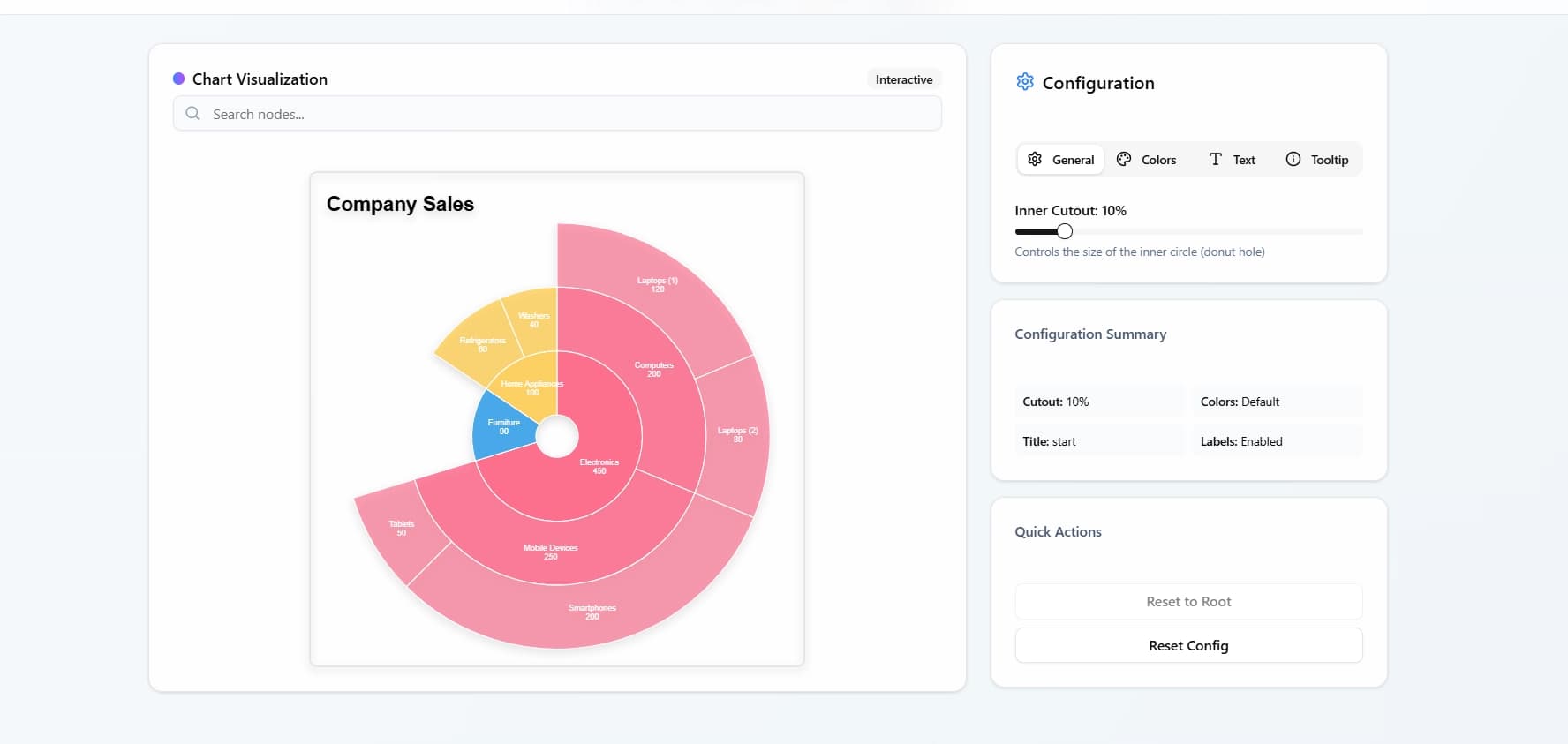Chatbot screenshot
